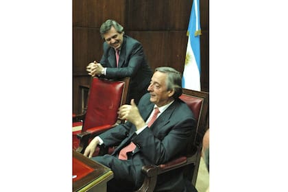 Alberto Fernández y Néstor Kirchner