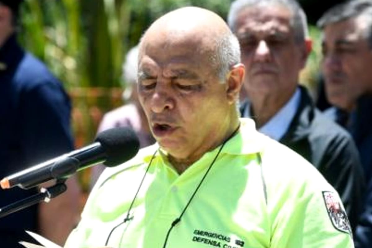 Alberto Carita, director general de Defensa Civil de la ciudad de Buenos Aires