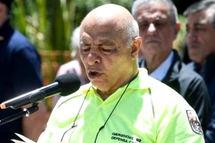 Alberto Carita, director general de Defensa Civil de la ciudad de Buenos Aires