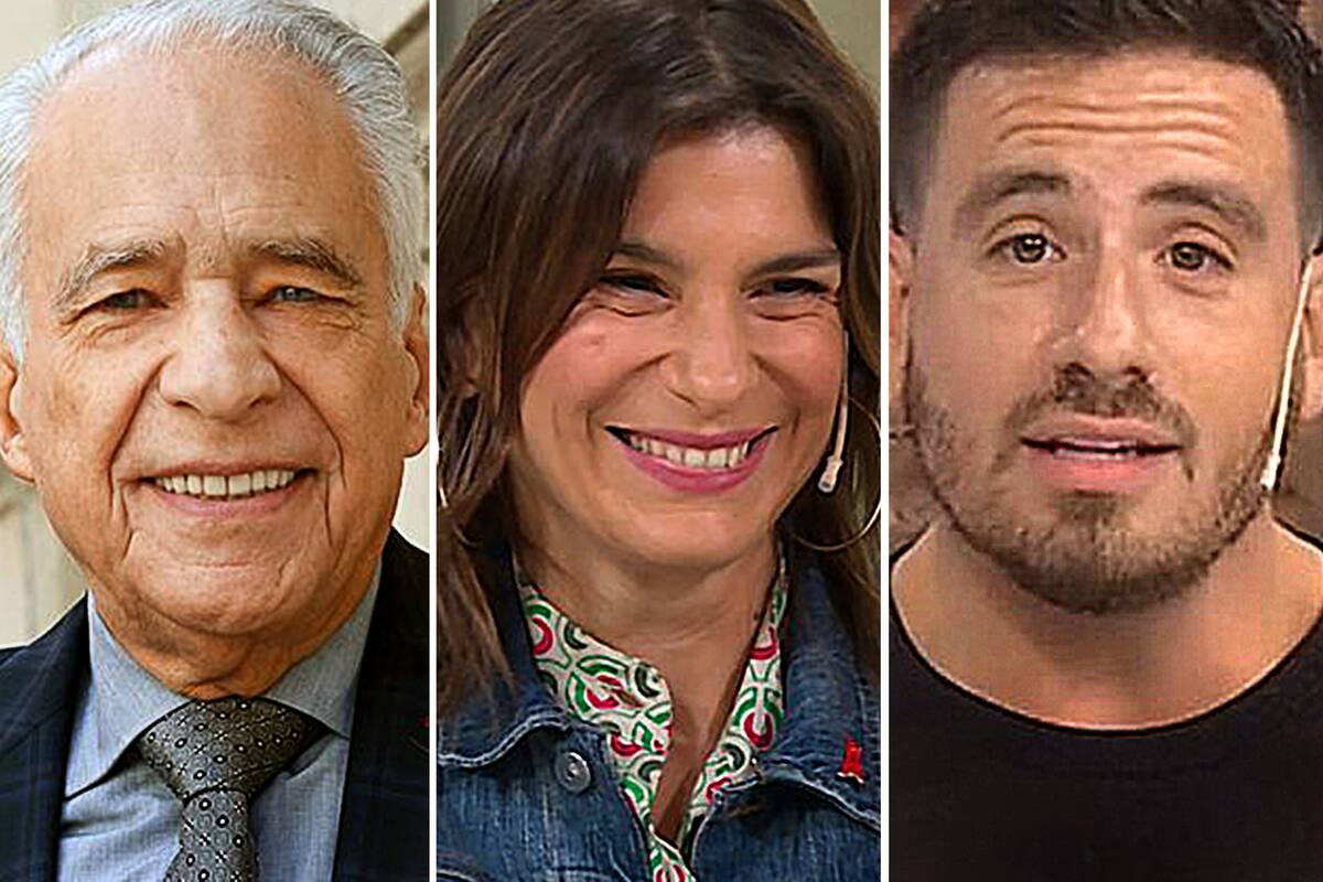 Alberto Cormillot, Dalia Gutmann y Federico Bal