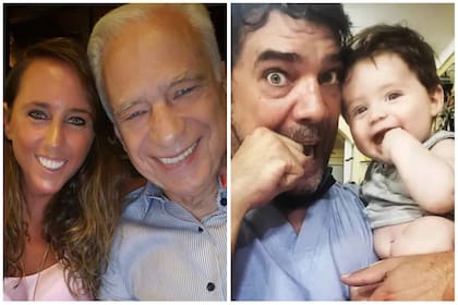 Alberto Cormillot rompió el silencio luego de que su hijo revelara el apodo que usa para referirse a Estefanía Pasquini (Foto: Instagram/@estefipasquini/@adrocormillot)