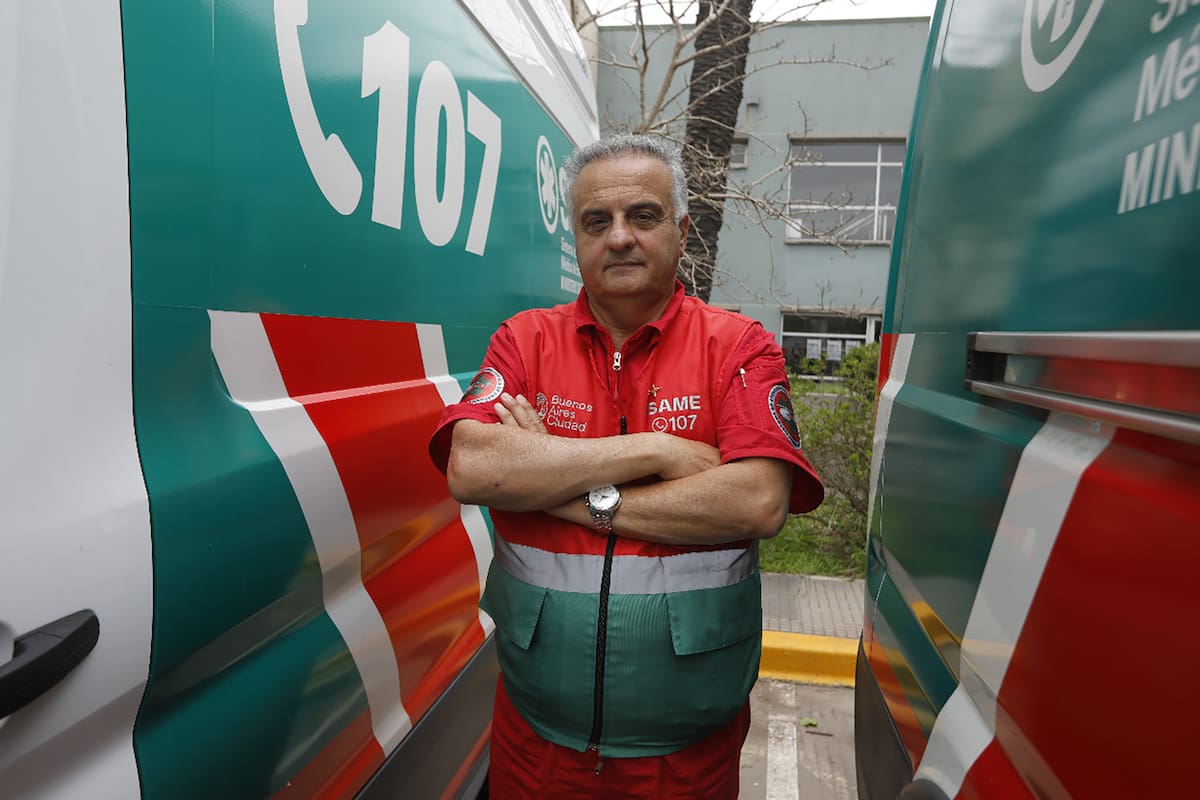 Alberto Crescenti, jefe del Same