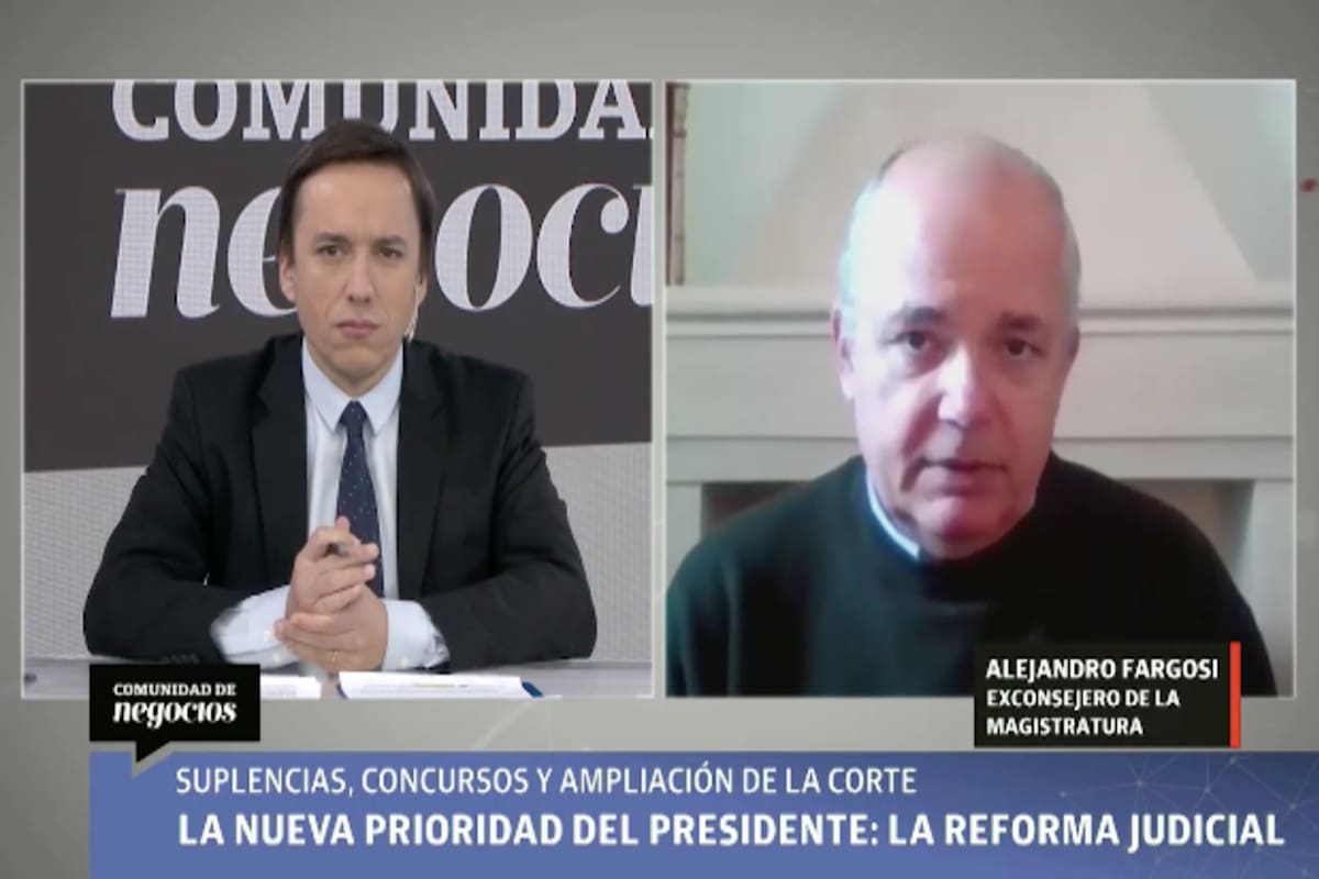 Alberto Fargosi estuvo en el programa de Comunidad de Negocios y habló sobre las reformas que quiere establecer el Gobierno