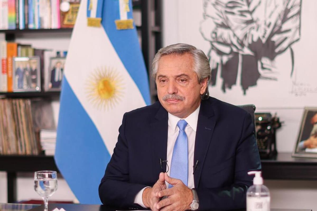 Alberto Fernández, al anunciar las nuevas restricciones para el área metropolitana