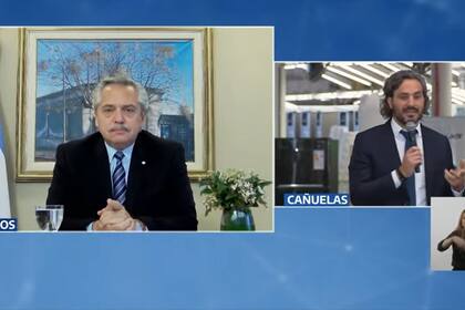 Alberto Fernández amplió el programa Ahora 12, conectado de manera virtual