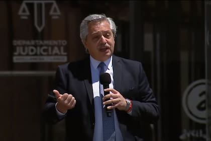 Alberto Fernández: "Sigo esperando que la Cámara de Diputados se digne a tratar la reforma judicial"