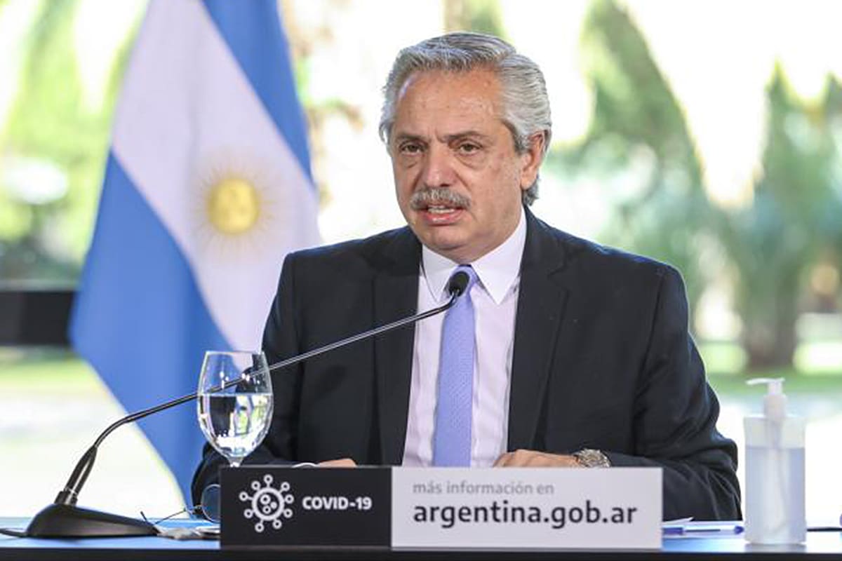 Alberto Fernández anunció la nueva etapa del aislamiento en el marco de la pandemia del coronavirus Covid-19