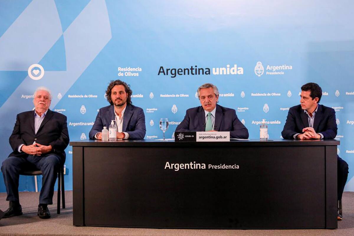 Alberto Fernández anunció que la cuarentena se extenderá hasta el 26 de abril