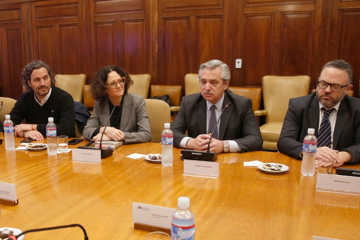 Alberto Fernández, Cafiero, Kulfas