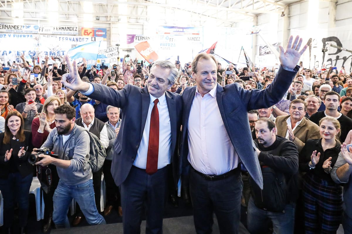 Alberto Fernández compartió ayer un encuentro con Bordet en Paraná