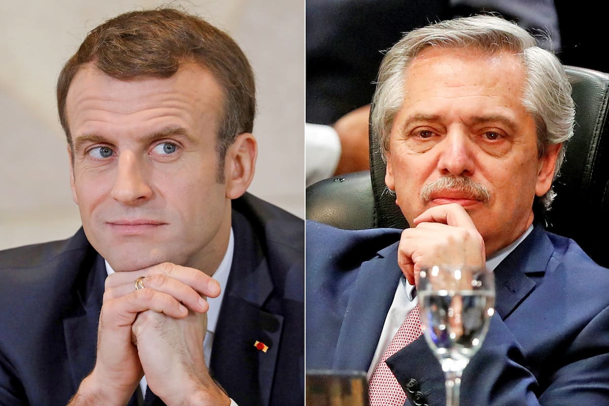 Alberto Fernández contó que Emmanuel Macron le envió una carta y le propuso charlar