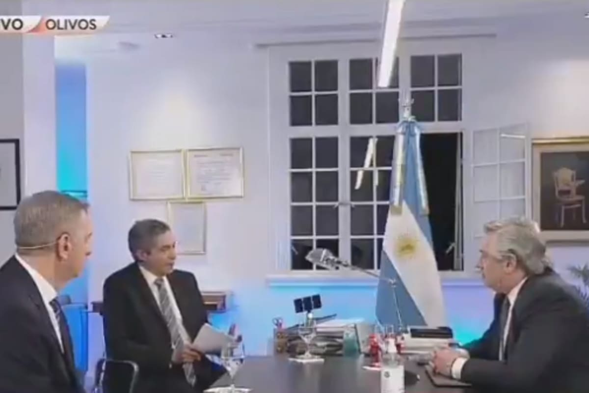 Alberto Fernández dijo en una entrevista televisiva que desconocía el caso Solange