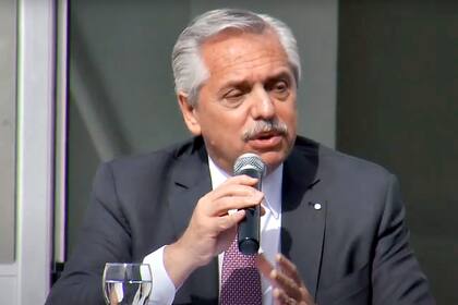 Alberto Fernández en Bariloche