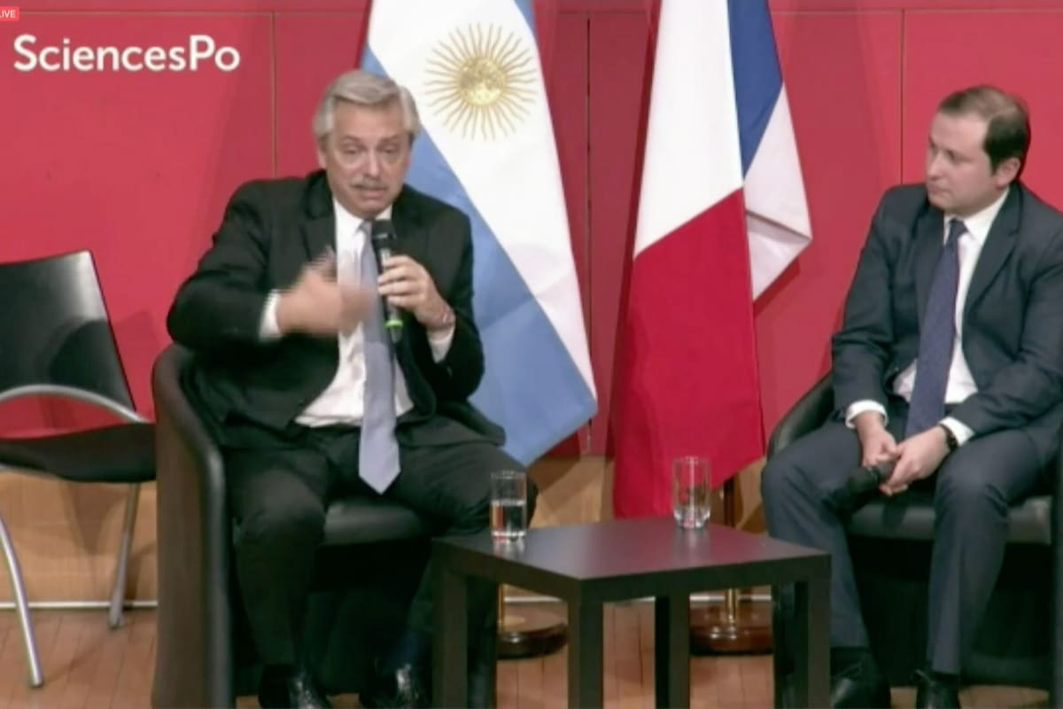 Alberto Fernández en SciencesPo