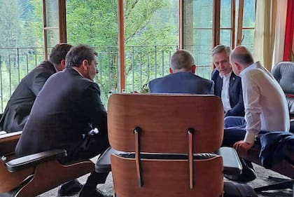 Sergio Massa formó parte de la delegación presidencial que viajó al G7 de Alemania