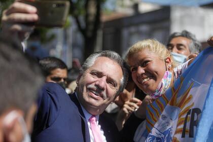 Alberto Fernández en Tortuguitas