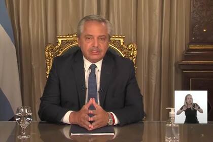 Alberto Fernández en cadena nacional sobre la situación del Coronavirus