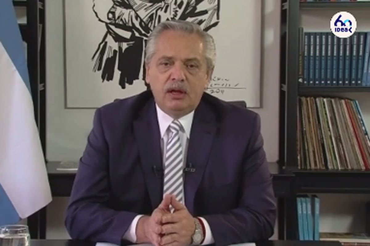 Alberto Fernández en el Coloquio de IDEA