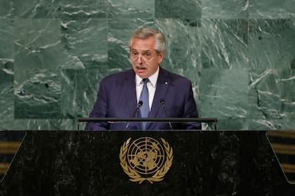 Alberto Fernández en la ONU