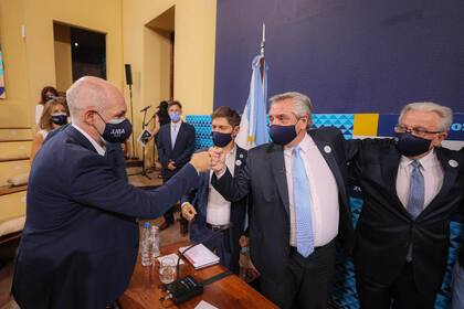 Alberto Fernández en la UBA