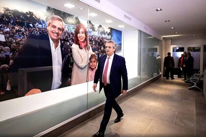 Alberto Fernández en la entrega de premios Adepa 2020