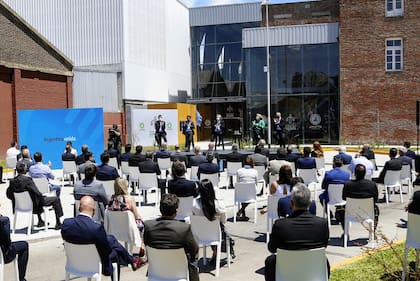Alberto Fernández en la inauguración nuevo departamento judicial Avellaneda-Lanus