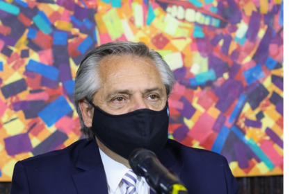 Alberto Fernández, en la presentación de un libro sobre Néstor Kirchner