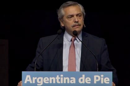 Alberto Fernández en Malvinas Argentinas