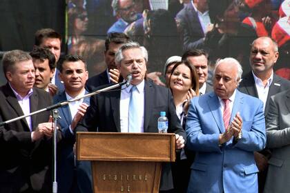 Alberto Fernández en San Juan