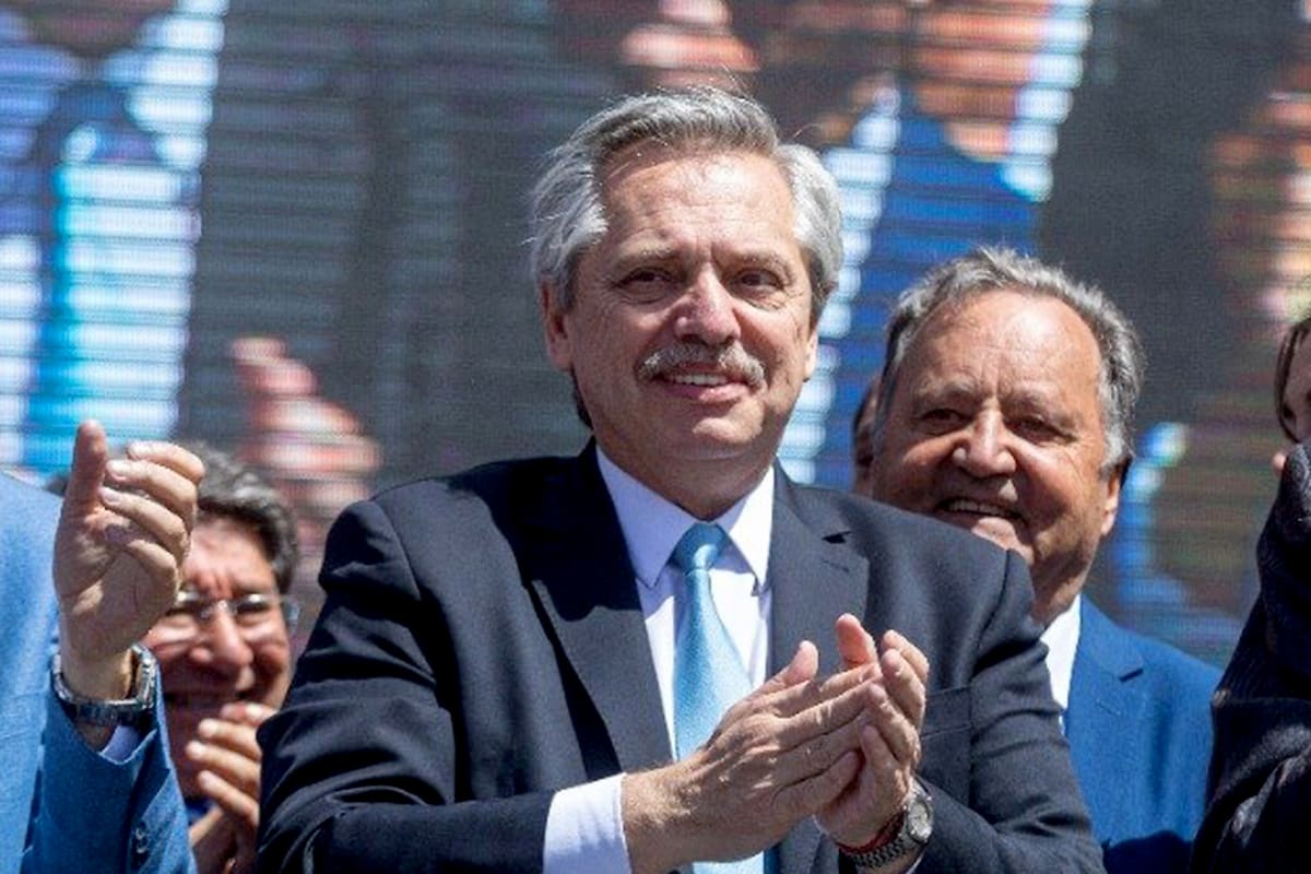Alberto Fernández en San Juan