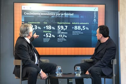 Alberto Fernández en vivo con Roberto Navarro en EL DESTAPE. El presidente Alberto Fernández contó esta mañana que habló con el ministro de Economía, Sergio Massa, sobre la necesidad de "volver a impulsar" el proyecto de renta extraordinaria y destacó que esa iniciativa tiene "un sentido de justicia y redistributivo"
