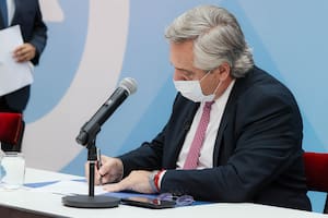 Alberto Fernández encabezó las negociaciones por el listado de temas a incluir