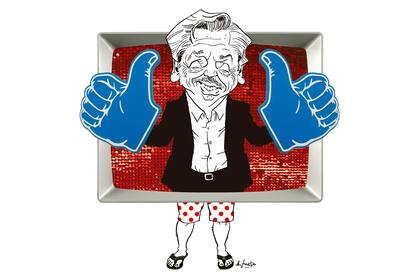 Alberto Fernández, entre la realidad y la ficción