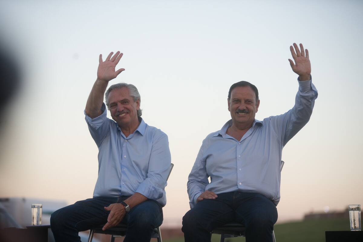 Alberto Fernández estuvo en la semana en La Rioja con el gobernador Ricardo Quintela