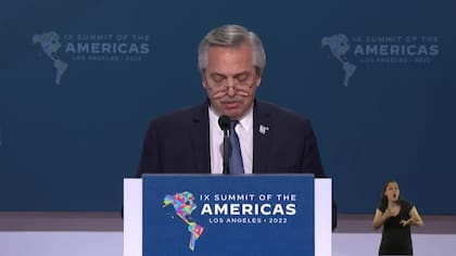 Alberto Fernández fue parte de la Cumbre de las Américas, realizada en Los Ángeles