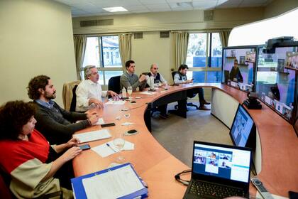 Alberto Fernández hizo una videoconferencia con provincias que aún tienen focos de coronavirus