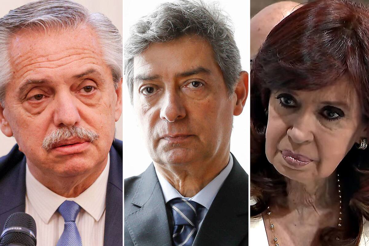 Alberto Fernández; Horacio Rosatti y Cristina Kirchner