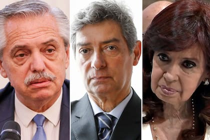 Alberto Fernández; Horacio Rosatti y Cristina Kirchner