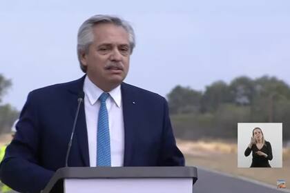 Alberto Fernández imitó el tono riojano de su padre