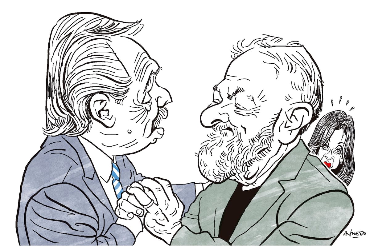 Alberto Fernández, Lula da Silva y Cristina Fernández de Kirchner