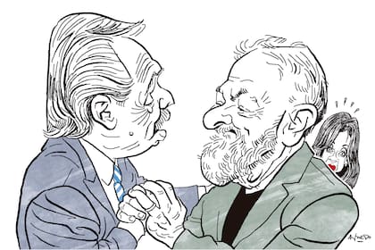 Alberto Fernández, Lula da Silva y Cristina Fernández de Kirchner