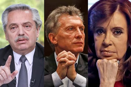 Alberto Fernández, Mauricio Macri y Cristina Kirchner acumularon años de aceleración de la inflación.