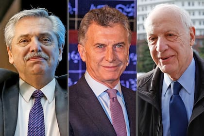 Fernández, Macri y Lavagna, en pugna por la presidencia