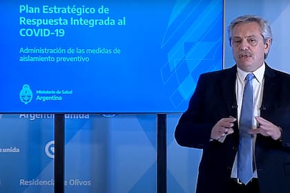 El presidente Alberto Fernández analiza una salida gradual del confinamiento por el coronavirus