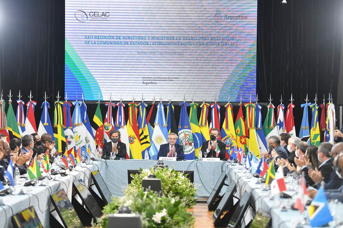 Alberto Fernandez participó de la XXII Cumbre de Cancilleres de la CELAC
Celac.