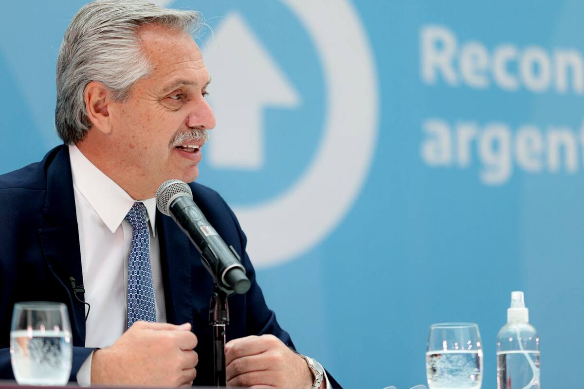 Alberto Fernández presentó el proyecto de "compre argentino"
