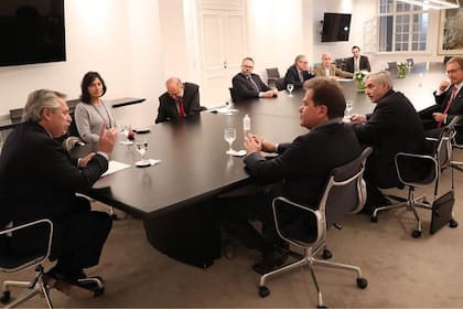 La reunión de Alberto Fernández con directivos de Vicentin