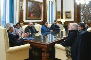 Alberto Fernández recibió a las organizaciones sociales oficialistas en la Casa Rosada