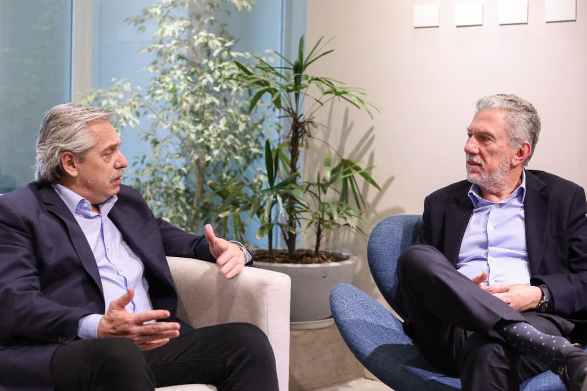 Alberto Fernández recibió a Rubén Cherñajovsky el 31 de octubre de 2019, cuatro días después de su triunfo en las elecciones; allí, el empresario le comunicó su plan para fabricar lavarropas, que hoy se oficializó