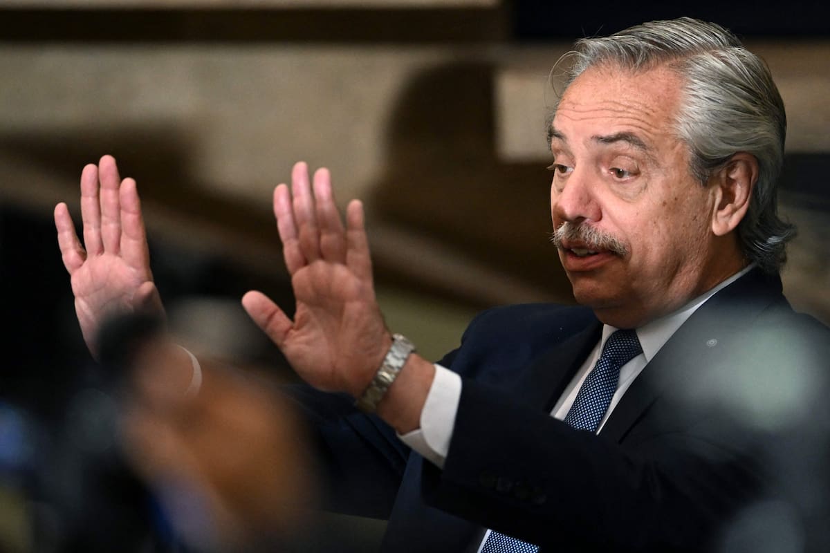 Alberto Fernández respondió a las críticas de Milei